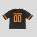 Louis Vuitton Sporty Monogram Jersey in Black / Orange