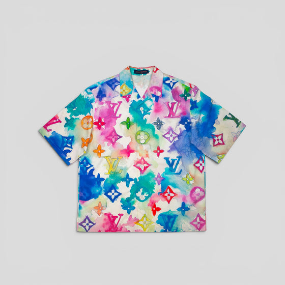 Louis Vuitton Watercolor Button Up in Multicolor — authenticated Louis Vuitton at CLB XXIII