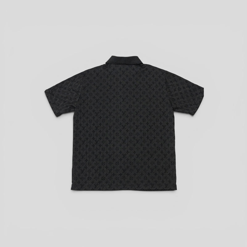 Louis Vuitton X NBA Monogram Button Up Shirt in Black