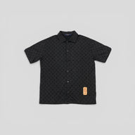 Louis Vuitton X NBA Monogram Button Up Shirt in Black