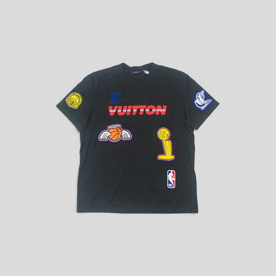 Louis Vuitton X NBA Multi Logo Tee in Black — authenticated Louis Vuitton at CLB XXIII