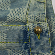 Louis Vuitton 3D Damier Denim Skate Pants in Medium Wash