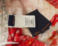Louis Vuitton Bandana Track Shorts in Orange