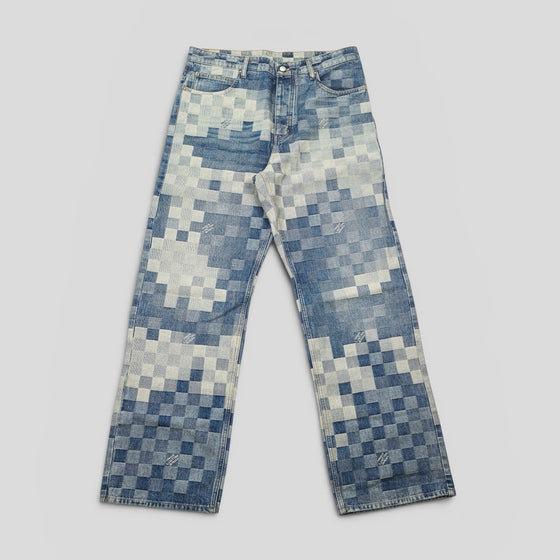 Louis Vuitton Damoflage Skate Denim Pants in Light/Medium Wash — authenticated Louis Vuitton at CLB XXIII
