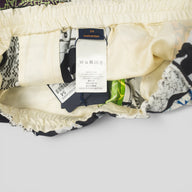 Louis Vuitton Fanzine Print Drawstring Shorts in Multicolor