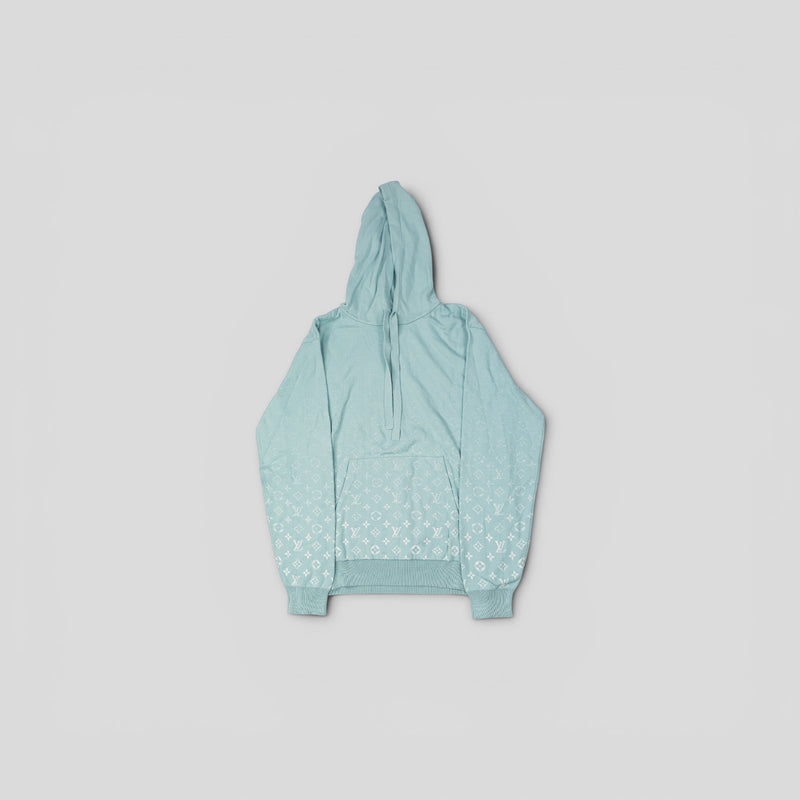 Louis Vuitton Gradient Knit Hoodie in Blue