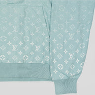 Louis Vuitton Gradient Knit Hoodie in Blue