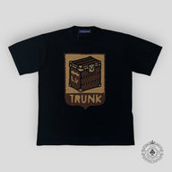 Louis Vuitton Intarsia Trunk Short Sleeve Crewneck in Black