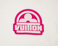 Louis Vuitton Graphic Short Sleeve Crewneck in White