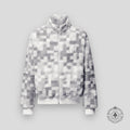 Louis Vuitton Damoflage Fleece Jacket in Grey