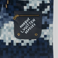 Louis Vuitton Hybrid Damoflage Shorts in Blue