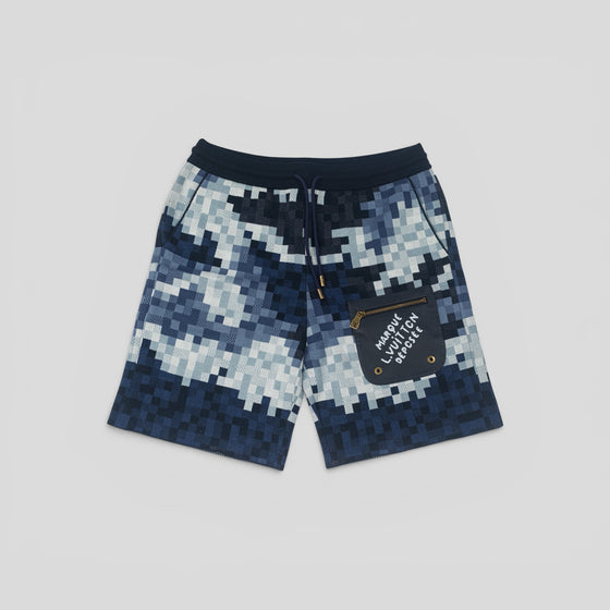 Louis Vuitton Hybrid Damoflage Shorts in Blue — authenticated Louis Vuitton at CLB XXIII
