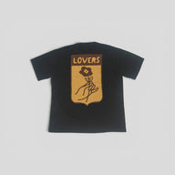 Louis Vuitton Intarsia Trunk Short Sleeve Crewneck in Black