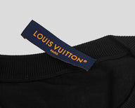Louis Vuitton Intarsia Trunk Short Sleeve Crewneck in Black