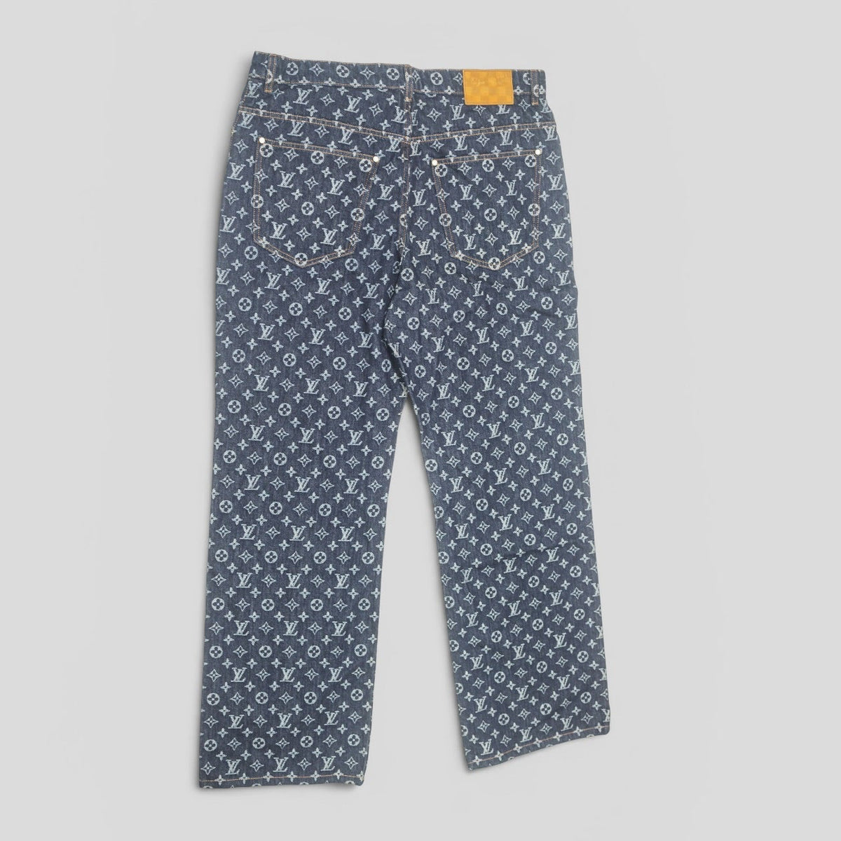 Louis Vuitton Jacquard Skate Denim Jeans