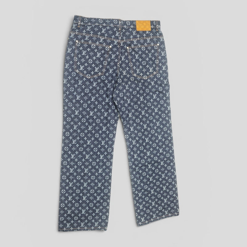 Louis Vuitton Jacquard Skate Denim Jeans