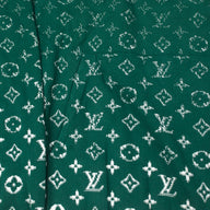 Louis Vuitton Knit Monogram Hoodie in Green