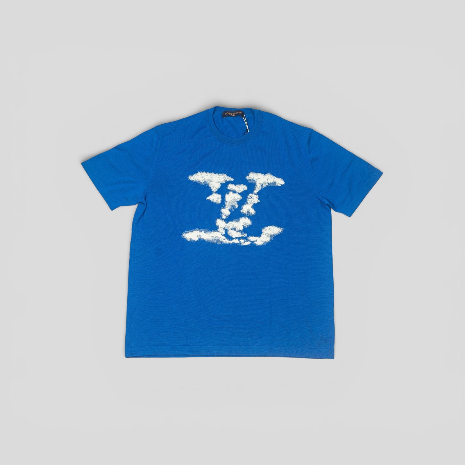 Louis Vuitton LV Cloud Jacquard Tee in Blue