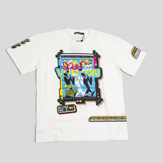Louis Vuitton LV Jazz Flyers Tee in White — authenticated Louis Vuitton at CLB XXIII