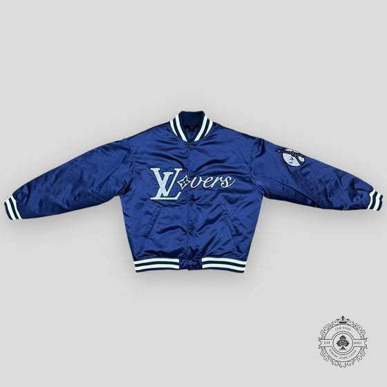 Louis Vuitton LV Lovers Baseball Varsity Jacket in Navy — authenticated Louis Vuitton at CLB XXIII