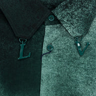 Louis Vuitton Long Sleeve Button Up Shirt in Green