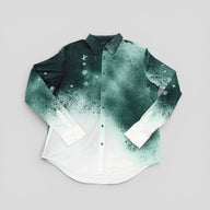 Louis Vuitton Long Sleeve Button Up Shirt in Green