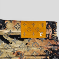 Louis Vuitton Monogram Bleach Denim Pants