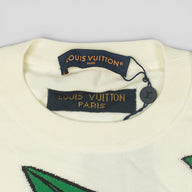 Louis Vuitton Monogram Comics Intarsia Short Sleeved Crewneck
