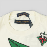 Louis Vuitton Monogram Comics Intarsia Short Sleeved Crewneck