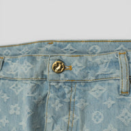 Louis Vuitton Monogram Craggy Denim Pants