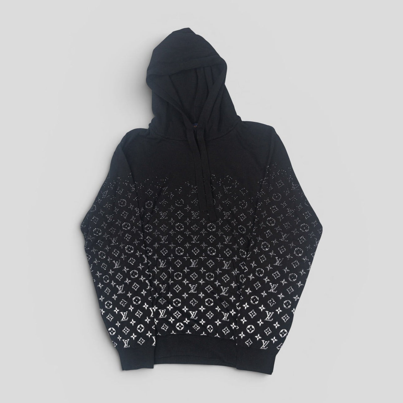 Louis Vuitton Monogram Degrade Hoodie in Black