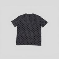 Louis Vuitton Monogram Flocked Zip Pocket T-Shirt in Grey