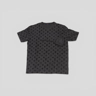 Louis Vuitton Monogram Flocked Zip Pocket T-Shirt in Grey