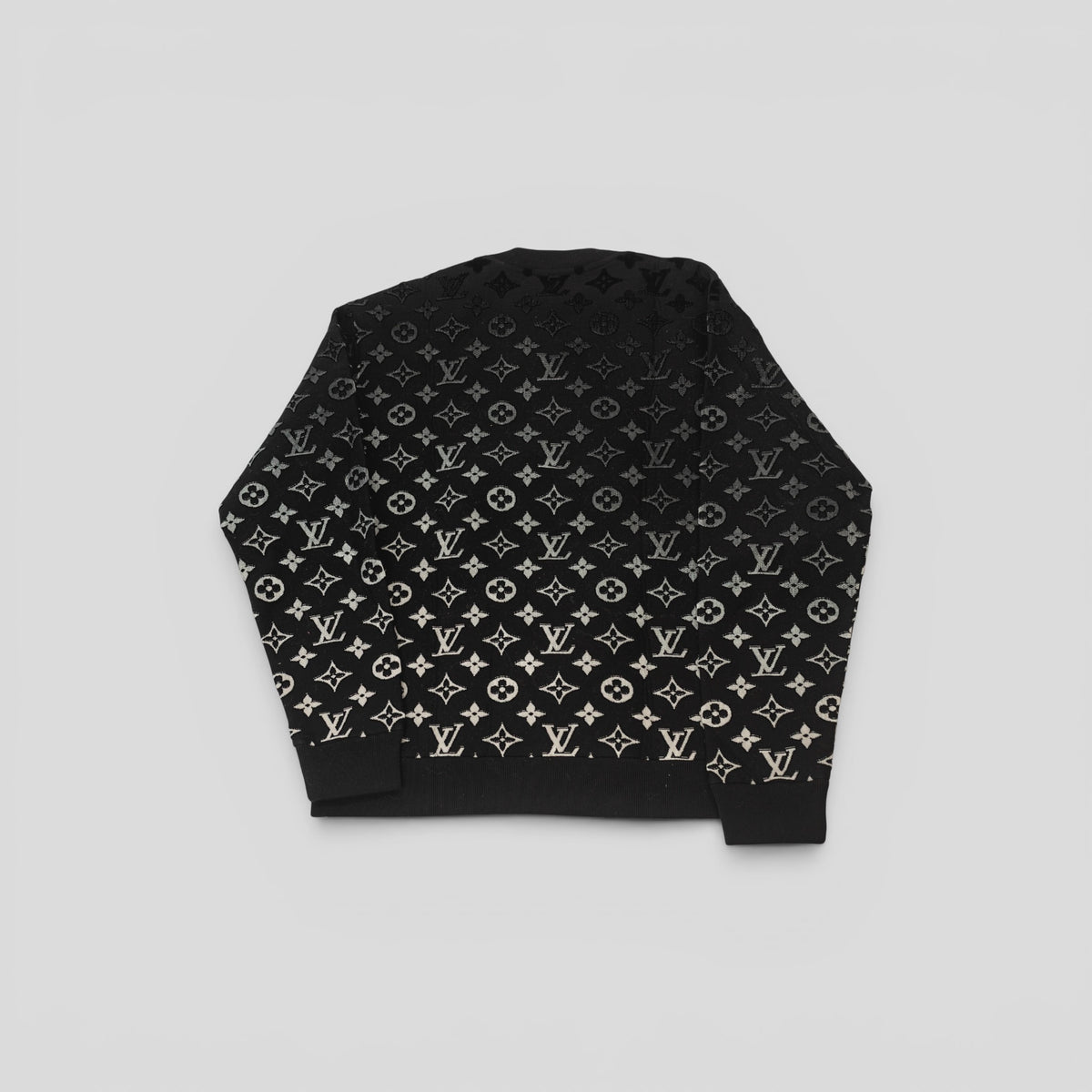 Louis Vuitton Monogram Gradient Crewneck in Black