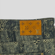 Louis Vuitton Monogram Tailored Denim Jeans