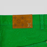 Louis Vuitton Monogram Workwear Carpenter Pants in Green