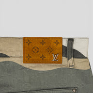 Louis Vuitton Patchwork Portrait Denim Carpenter Pants