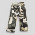Louis Vuitton Patchwork Portrait Denim Carpenter Pants