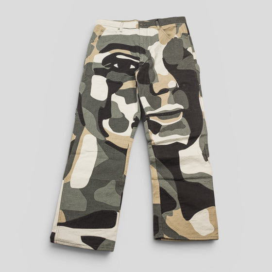 Louis Vuitton Patchwork Portrait Denim Carpenter Pants — authenticated Louis Vuitton at CLB XXIII