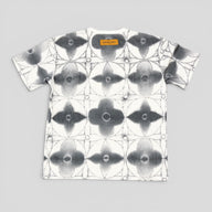 Louis Vuitton Printed Shibori Tie-Dye Tee in White