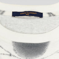 Louis Vuitton Printed Shibori Tie-Dye Tee in White