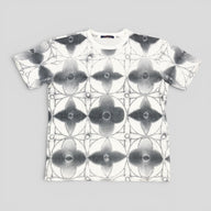Louis Vuitton Printed Shibori Tie-Dye Tee in White