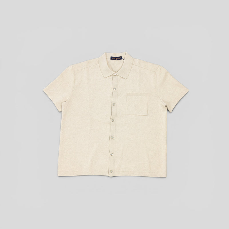 Louis Vuitton Safari Monogram Knit Shirt in Khaki