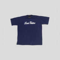Louis Vuitton Short-Sleeved Graphic Crewneck in Indigo