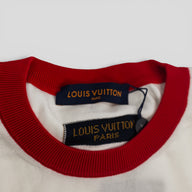 Louis Vuitton Signature LV Knit Tee in White