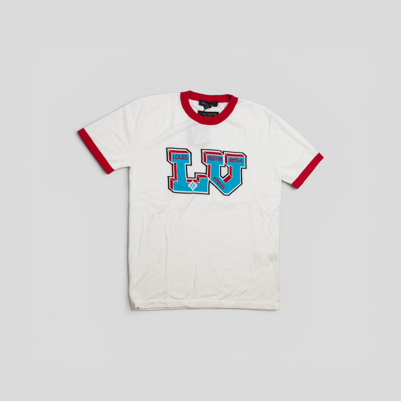 Louis Vuitton Signature LV Knit Tee in White