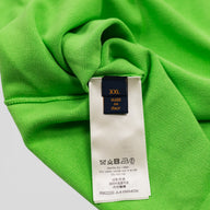 Louis Vuitton Signature Short Sleeve Crewneck Knitwear in Light Green