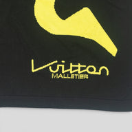 Louis Vuitton Sporty Line Intarsia Knit Crewneck in Black