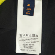 Louis Vuitton Sporty Line Intarsia Knit Crewneck in Black