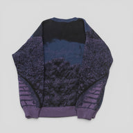 Louis Vuitton Wizard of Oz Brick Road Jacquard Sweater in Purple